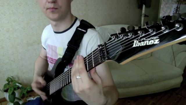 periphery - new groove (cover) ibanez rg 1527 prestige test смотреть онлайн