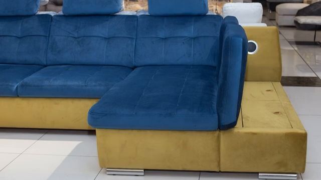 "МОНРЕАЛЬ" - диван-кровать угловой модульный - регулировка спинки смотреть онлайн