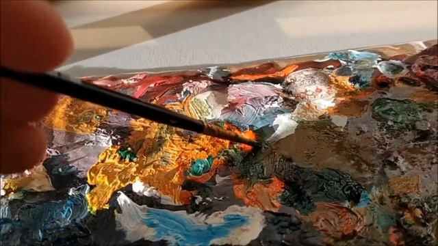 Рисую Мистера Лиса маслом на холсте/Drawing Mr Fox oil on canvas (speed paint) смотреть онлайн