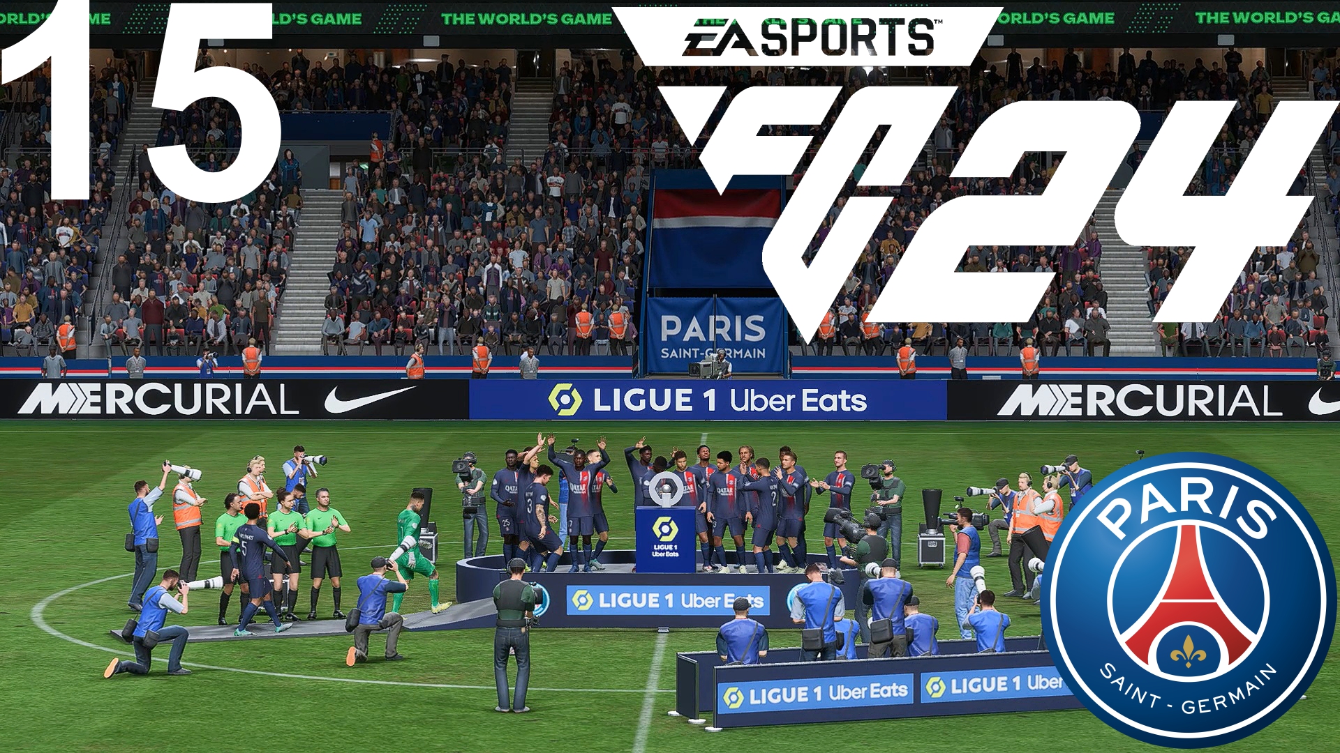 FC 24 КАРЬЕРА ЗА ПСЖ #15 - ОТВЕТНАЯ ИГРА ПРОТИВ БАВАРИИ В 1/4 ЛЧ и ГВАРДИОЛА С ПСЖ ЧЕМПИОНЫ ФРАНЦИИ! смотреть онлайн