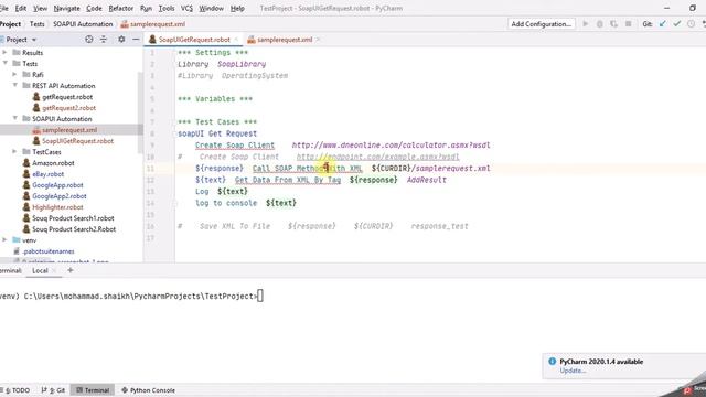 RobotFrameWork + SOAPUI Integration [Run SOAP UI Requests with in RFW] смотреть онлайн