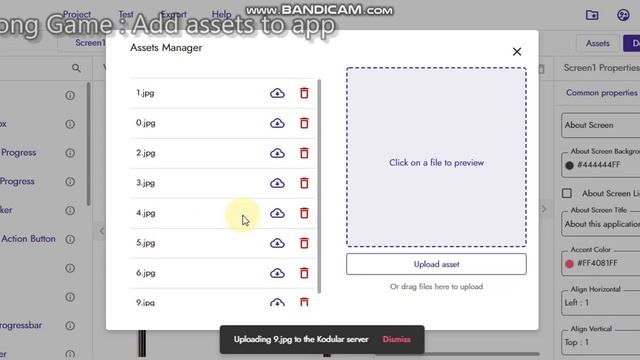 Ping Pong Game : Upload files assets to Kodular смотреть онлайн