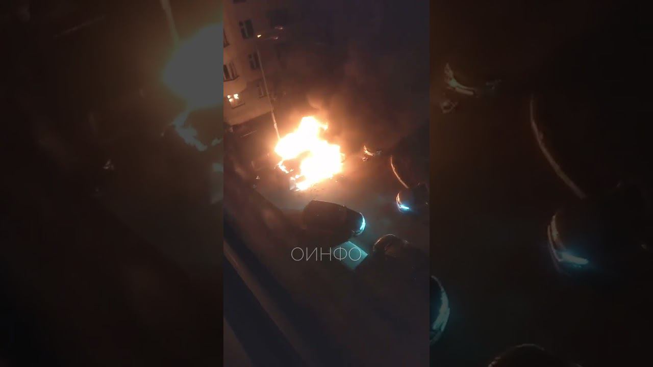 Авторемонт закончился пожаром в ЖК «Микрорайон Немчиновка» смотреть онлайн