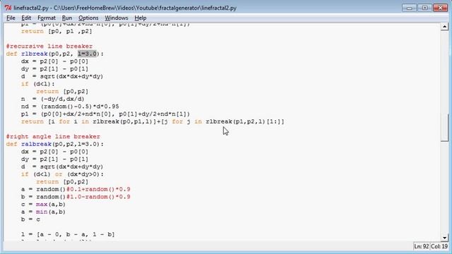 Fractal generators: algorithm + sourcecode смотреть онлайн
