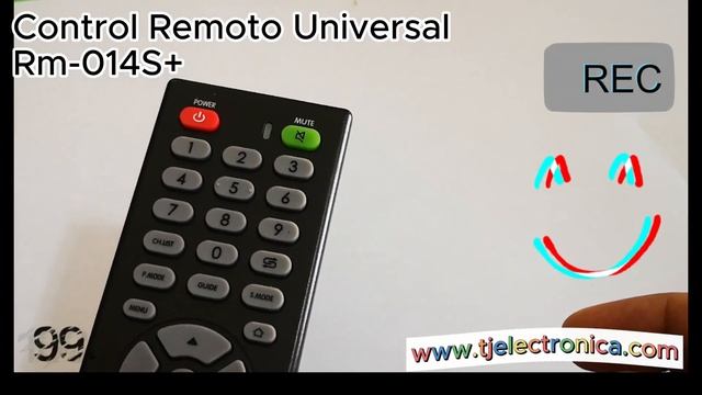 Control Remoto Universal RM 014S+ Programación смотреть онлайн