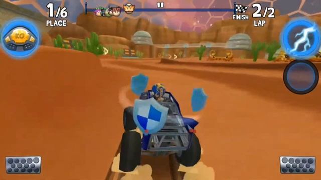 Beach Buggy Racing 2 || El Zipo 1st Place 6 of 7 Game Play (All Shortcuts) смотреть онлайн