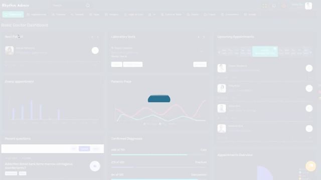 Medical Responsive Bootstrap 5 Admin Dashboard with Admin Panel – Rhythm смотреть онлайн