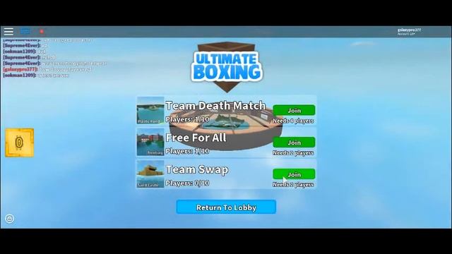 ROBLOX-playing ultimate boxing смотреть онлайн