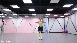 Tuyet Aerobics | 27 min Aerobic Dance Workout - Full Body Fat Burning Workout