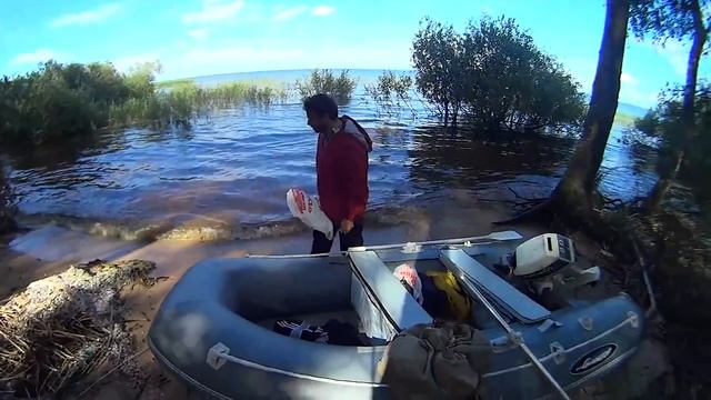 Сплав на лодке по Рыбинке 11.08.2017 г.