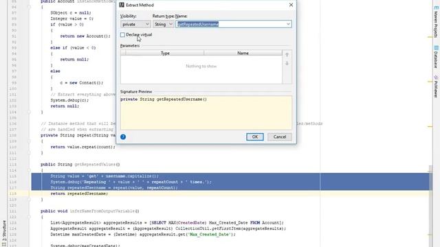 Extract Method Refactoring смотреть онлайн