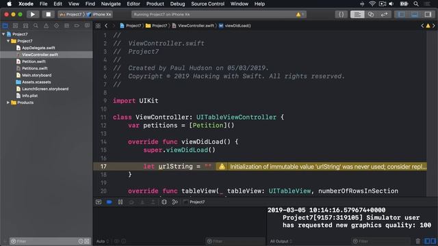 Parsing JSON using the Codable protocol – Whitehouse Petitions, part 3 смотреть онлайн