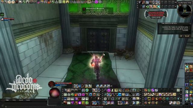 DDO Melee DPS EK Wiz solo R8 - An Undead Eldritch Knight with Barbarian Rage! смотреть онлайн