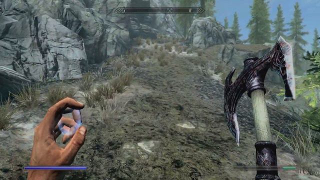 Skyrim - Clairvoyance Spell Location Action Testing, Illusion Novice смотреть онлайн