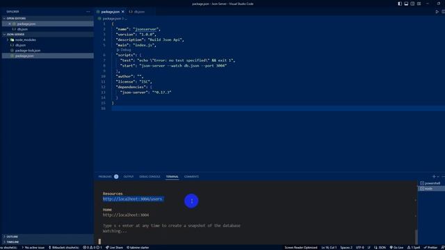 Build Json API in 2 Minutes using Json Server 2023 Updated смотреть онлайн