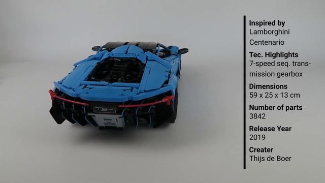 12 LEGO Technic Hypercars
