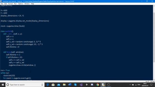 How to make particles in pygame in under 10 minutes! смотреть онлайн