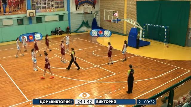 Баскетбол. Чемпионат Беларуси. ЦОР Виктория - Виктория