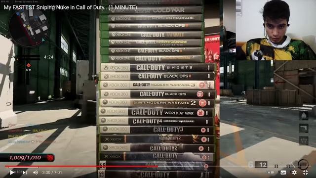 React FaZe Scope in Call of Duty Cold War смотреть онлайн