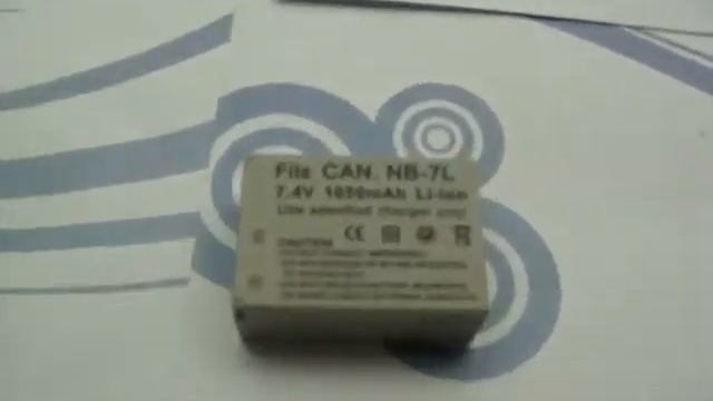 CANON NB-7L סוללה תחליפית למצלמה смотреть онлайн