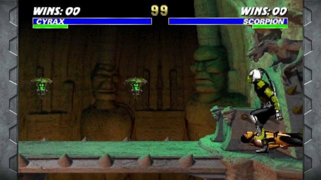 UMK3 Cyrax infinite combo смотреть онлайн
