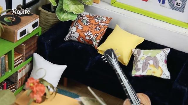 Румбокс "Гостинная" diy house смотреть онлайн