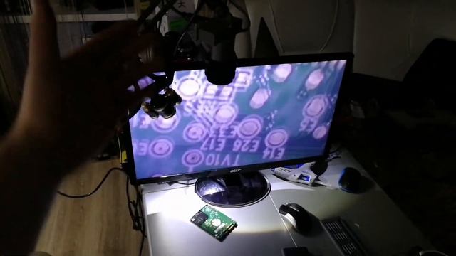 Микроскоп Full Hd, 50 FPS, из видеокамеры и советского объектива Helios 44