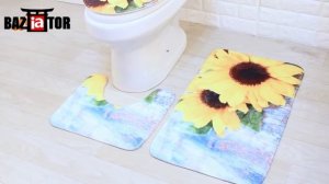 Комплект ковриков для туалета и ванной комнаты в ИМ baziator.ru