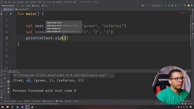 Kotlin For Beginners - Zip Operation смотреть онлайн