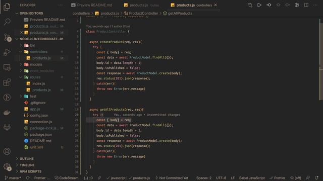 Hacker Rank Node JS Certification Intermediate Product APIs #03 смотреть онлайн