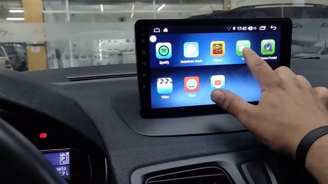 central multimídia Aikon Renault fluence 2011, 2012, 2013, 2014, 2015 E 2016 Android Apple car play смотреть онлайн