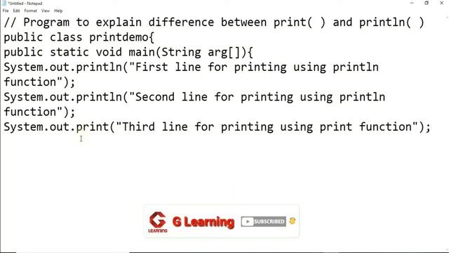 Print ( ) and Println ( ). Difference between Print and Println function in Java programming. IT 80 смотреть онлайн