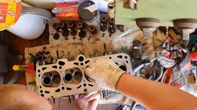 Притирка клапанов Passat B5 AHL (профилактическая) смотреть онлайн