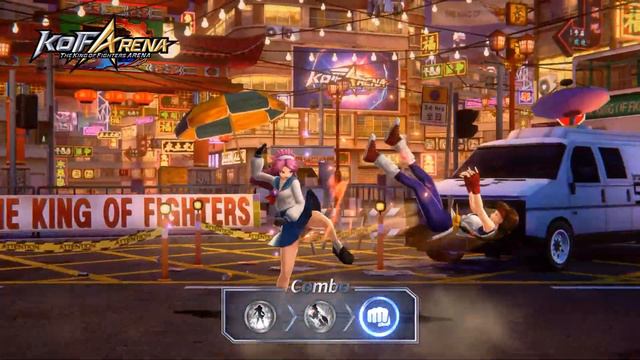 [KOF ARENA] Athena Asamiya Skillset смотреть онлайн