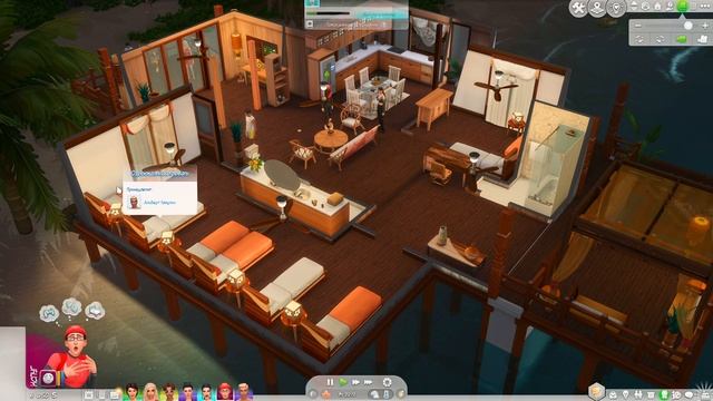 ПЕРВЫЙ ВУХУ НА ПРОЕКТЕ | КТО ПОСЛЕДНИЙ ВЫЙДЕТ ИЗ ВОДЫ? ▶ The Sims 4 Выжить на Сулани #3 смотреть онлайн