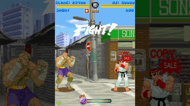 Street Fighter Alpha - Java Game (Arcade) (Hard) SAGAT смотреть онлайн
