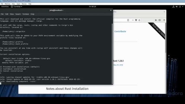 Intro to Rust 3.5: Installing Rust on Linux смотреть онлайн