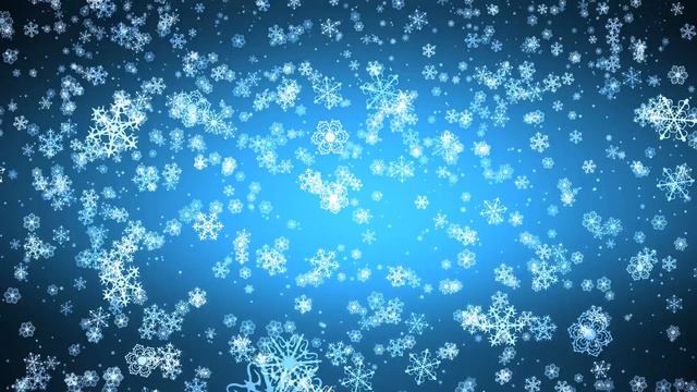 4K 10min Longest Free Snowflakes Falling Best Winter 2021 Video Ultra High 2160p Resolution AA VFX смотреть онлайн
