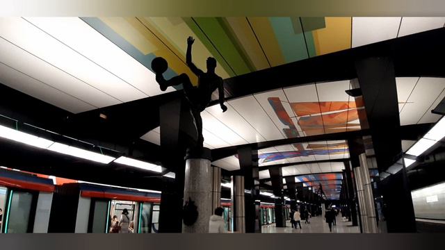 Moscow Metro CSKA Station смотреть онлайн