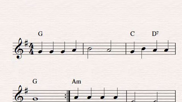 Free easy violin sheet music - Au Clair De La Lune смотреть онлайн