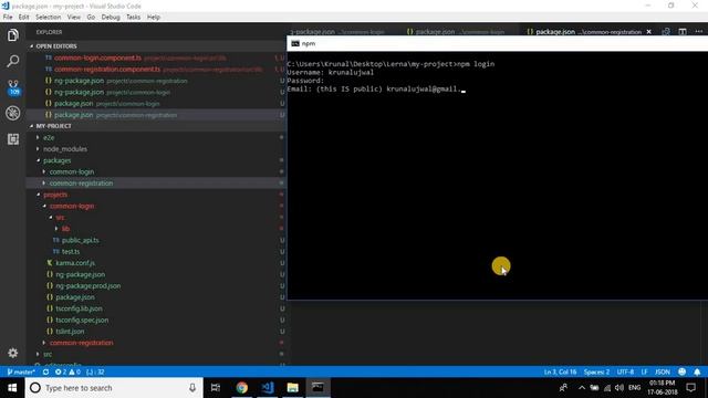 Lerna Angular - Publish npm packages смотреть онлайн