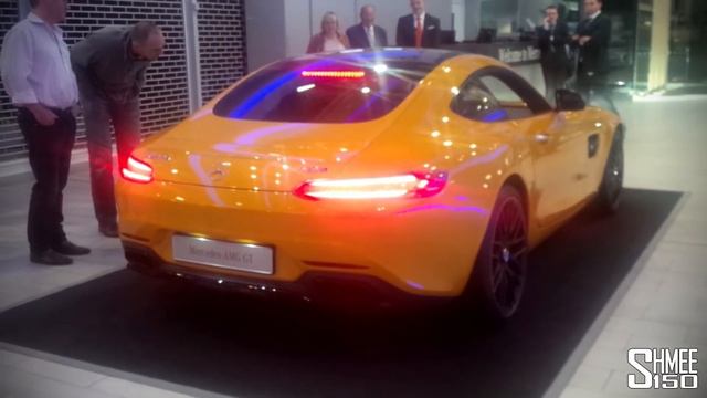 Mercedes AMG GT S - Huge Revs and Backfire смотреть онлайн
