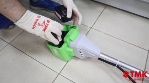 Триммер аккумуляторный бесщеточный - RedVerg RD-BC36V/BL (без акк, без з/у)