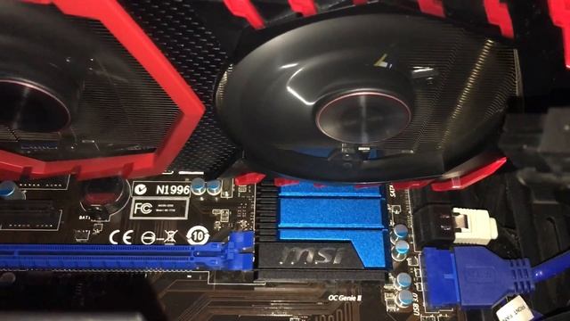 Fan problem MSI GTX 1060 Gaming X 6GB смотреть онлайн