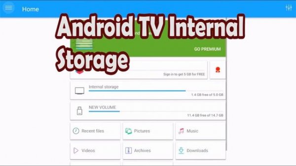 Android TV File Manager / File Explorer - File Commander