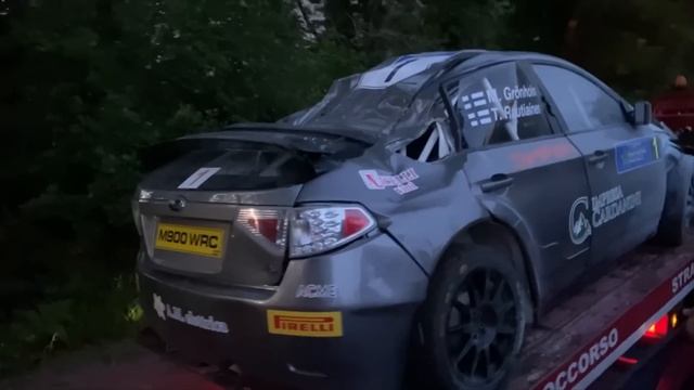 Grönholm Explains SS1 Crash - Mythical Cars Rally 2023 смотреть онлайн