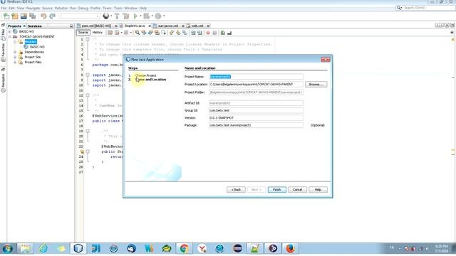 How to Create a Basic Jaxws Web Service and Cilent for Tomcat Server смотреть онлайн