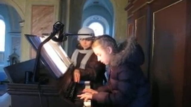 В костеле Иоанна Крестителя в Камаях (Белоруссия) смотреть онлайн
