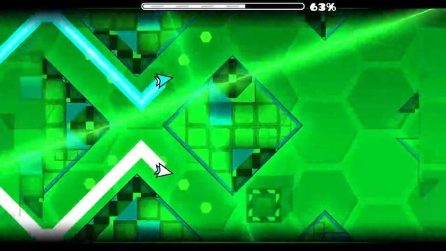 Geometry Dash | (Easy Demon) Pareidolia by distortt 100% смотреть онлайн