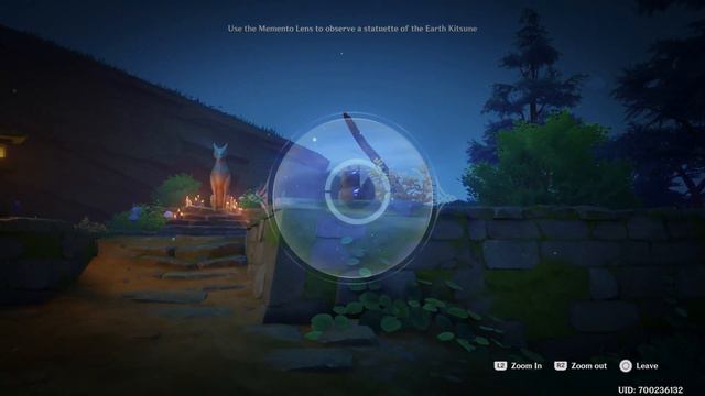 Use the Momento Lens to investigate the Earth Kitsune in Genshin Impact смотреть онлайн